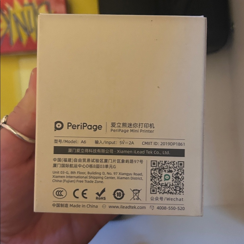 PERIPAGE MINI A6 PRINTER - Picture 2 of 3